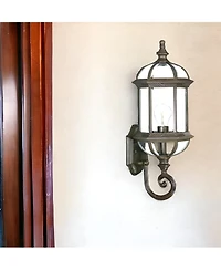 Cylindrical Lantern Wall Light for Entryway Hallway or Patio