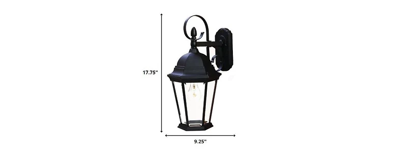 Vintage Swing Arm Hanging Lantern Wall Sconce for Ambient Lighting