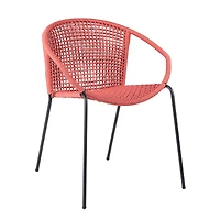 Set of Two Metal Dining Chairs – Outdoor Seating for Deck, Porch & Garden