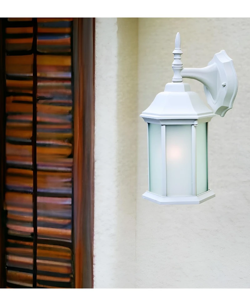 Adjustable Frosted Glass Swing Arm Wall Light – Modern Lighting for Versatile Spaces