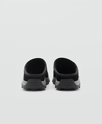 Mango Women's Track Sole Leather Clogs