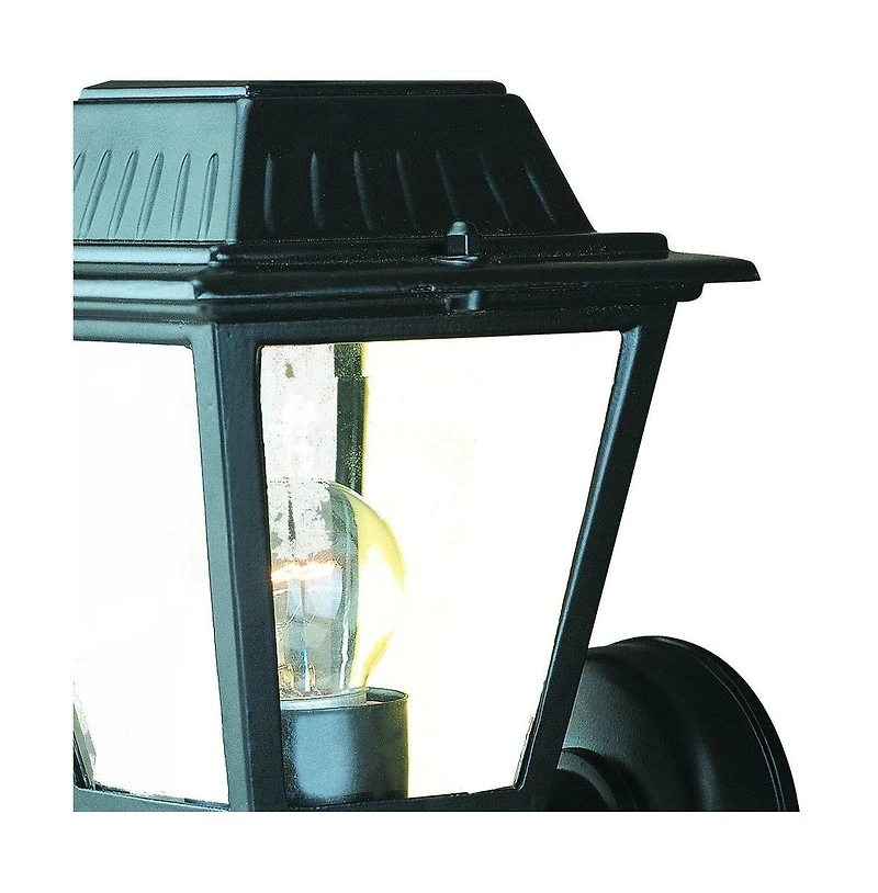 White Cast Aluminum Outdoor Wall Light