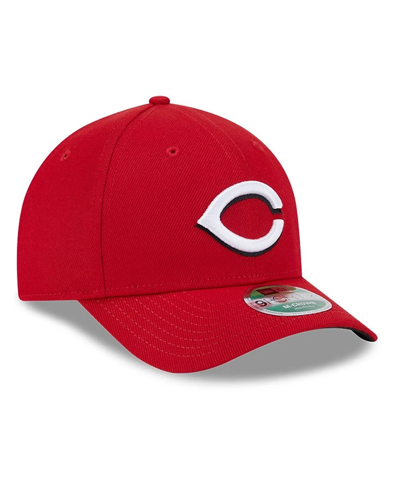 New Era Men's Red Cincinnati Reds Player Replica 9FORTY Adjustable Hat
