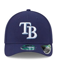 New Era Men's Navy Tampa Bay Rays Player Replica 9FORTY Adjustable Hat