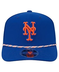 New Era Men's Royal New York Mets Multi-Rope 9SEVENTY Stretch-Snap Hat