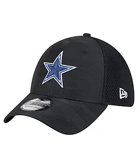 New Era Men's Black Dallas Cowboys Active Camo 39THIRTY Flex Hat