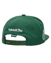 Mitchell & Ness Men's Green Oakland Athletics Just Don x Mlb Lux Script Snapback Hat