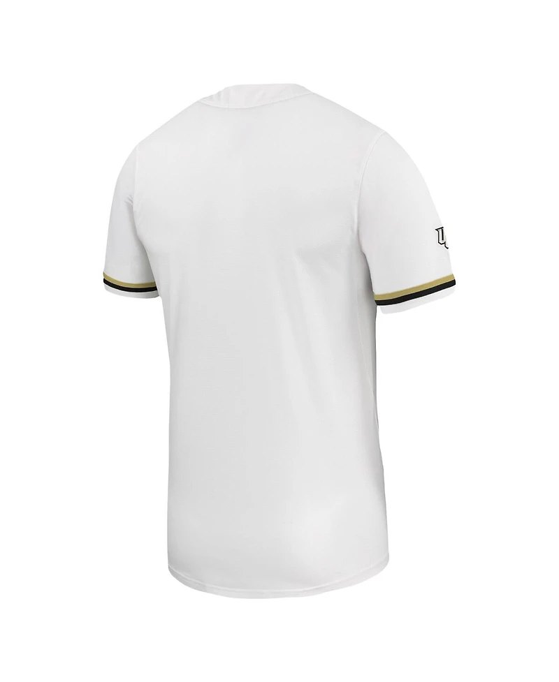Nike Men's White Ucf Knights Replica Baseball Jersey