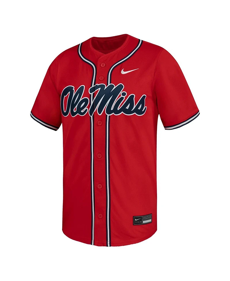 Nike Men's Red Ole Miss Rebels Limited Baseball Jersey