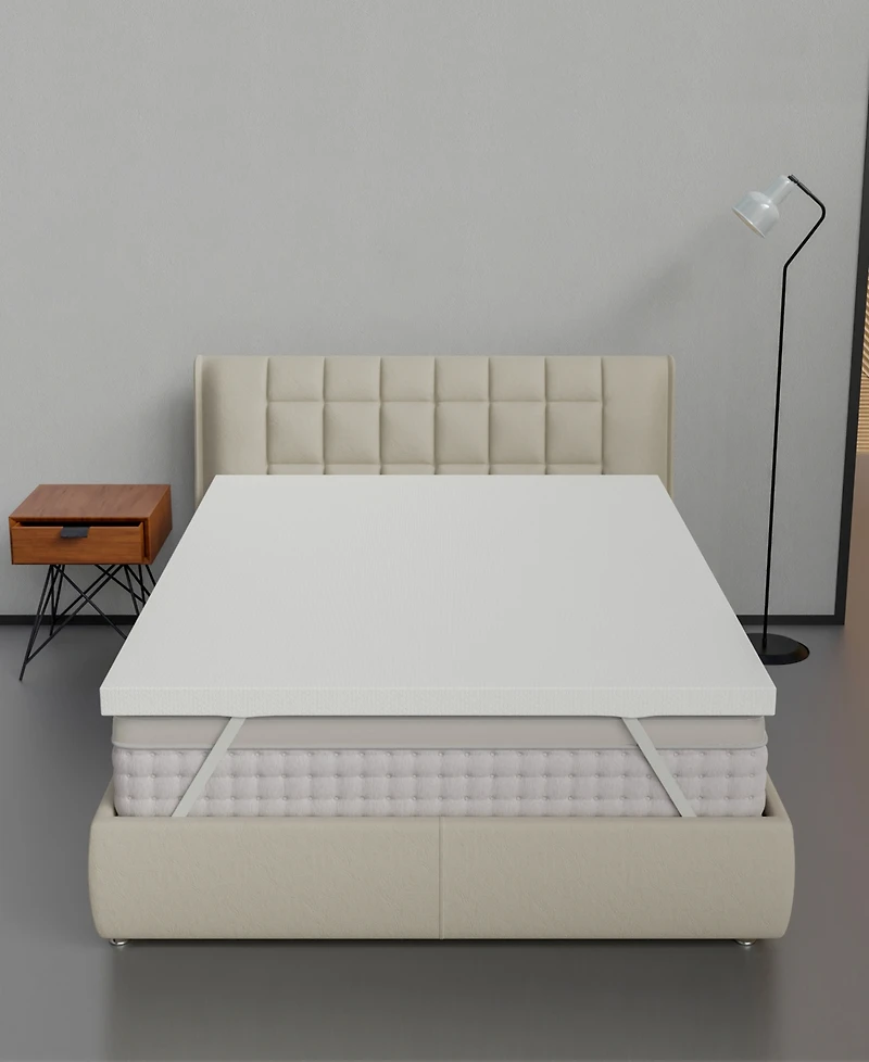 Payton 2" Medium Firm Mattress Topper with Breathable Cover