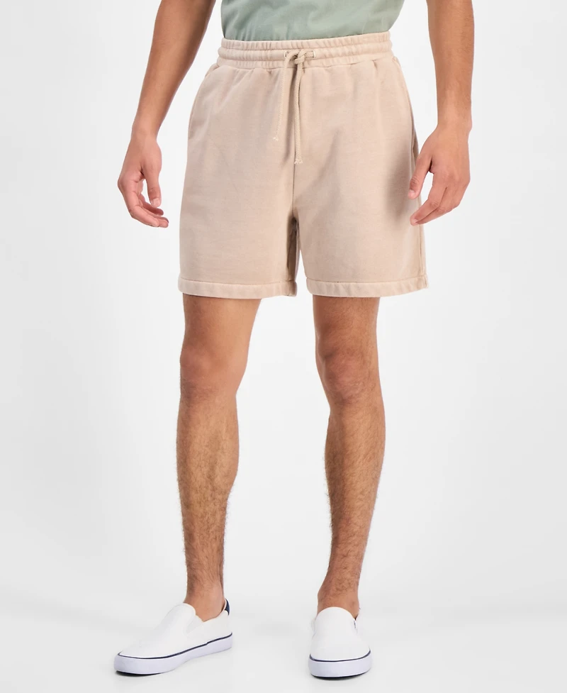 Sun + Stone Sunwashed 6" Shorts, Exclusively at Macy's