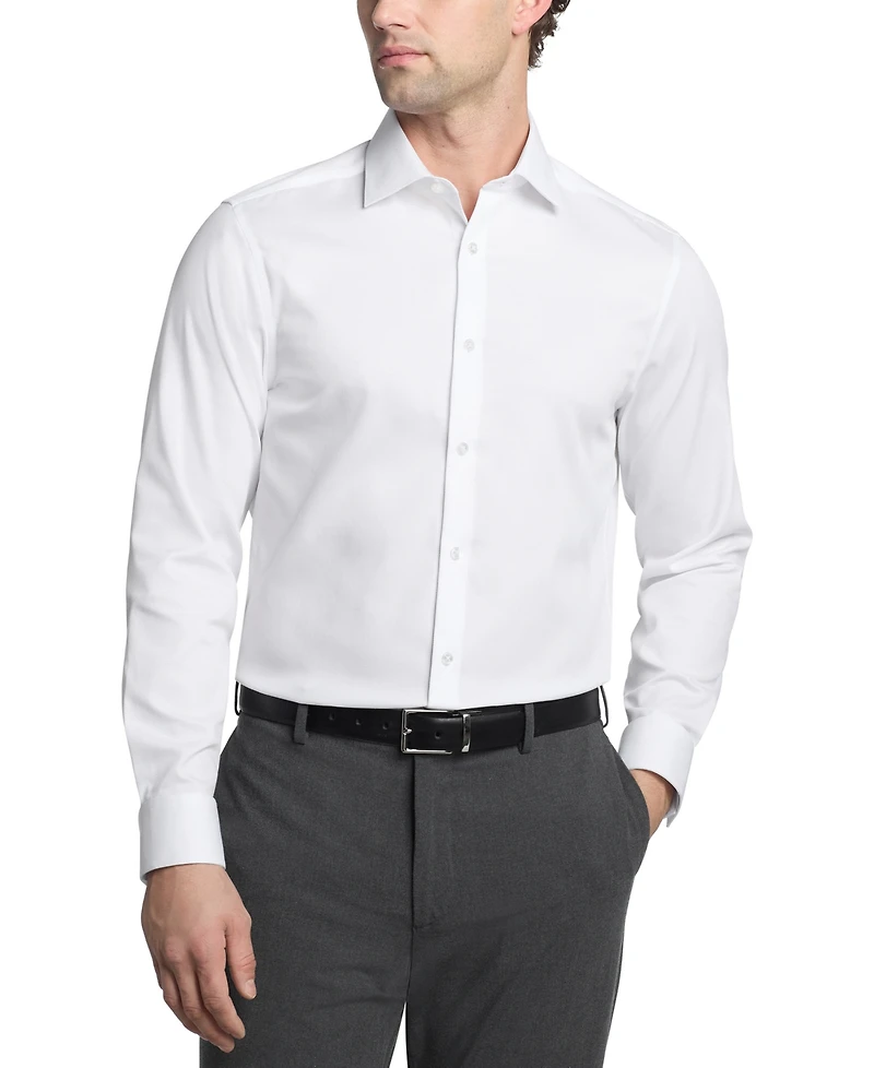 Calvin Klein Men's Steel Stretch Slim Fit Dress Shirt