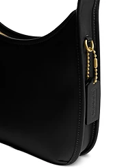 Coach Small Leather Curve Zip Shoulder Bag