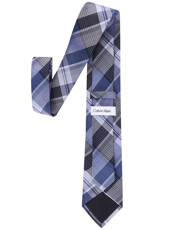 Calvin Klein Men's Rowe Plaid Tie