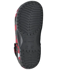 Crocs Big Kids Classic Geo Camo Clogs from Finish Line