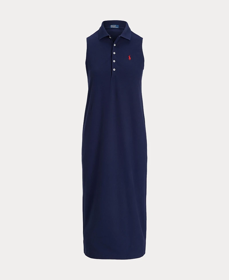 Polo Ralph Lauren Women's Stretch-Cotton Sleeveless Dress