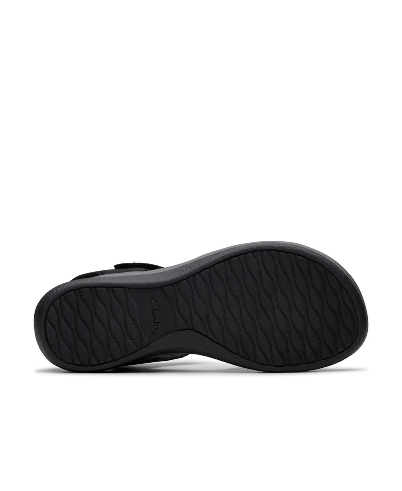 Clarks Women's Arla Daisy Slip On Flat Sandals