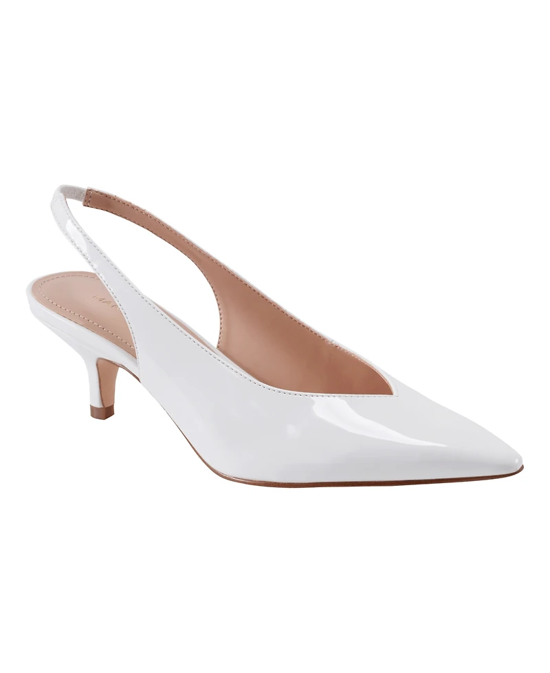 Marc Fisher Women's Labela Slingback Kitten Heel Pumps