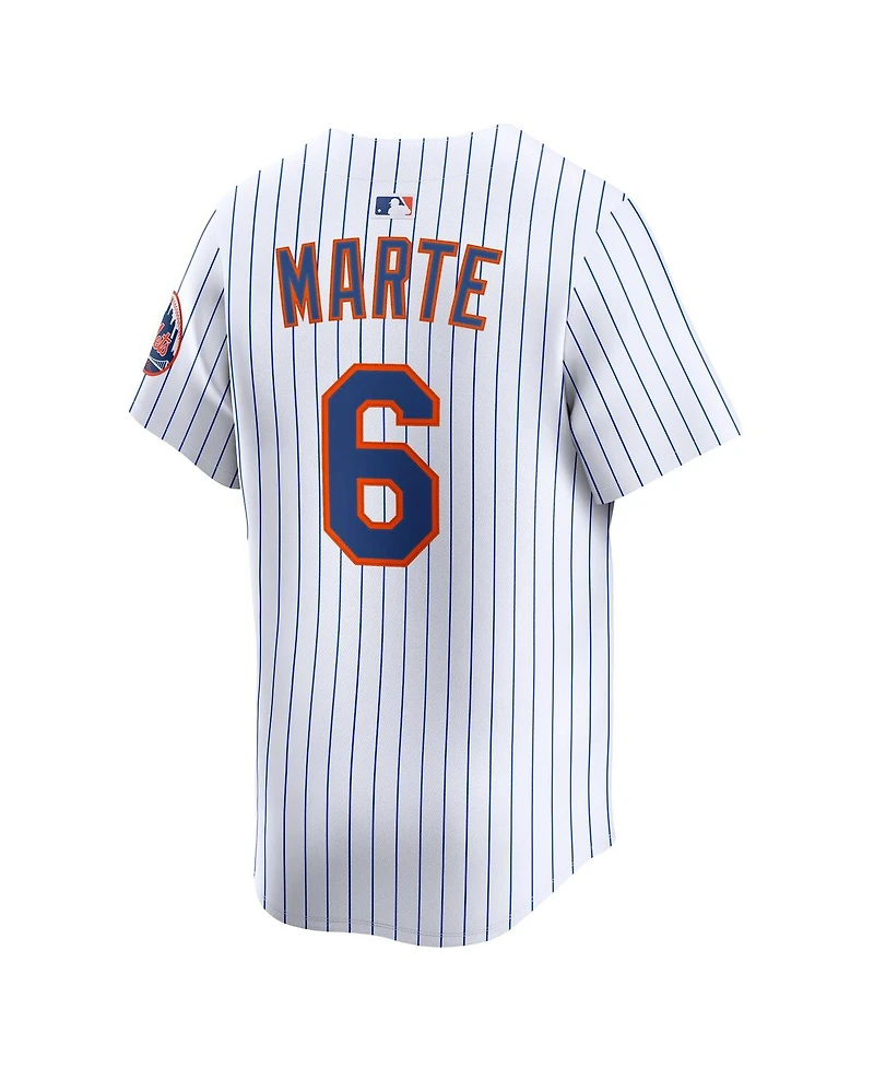 Nike Men's Starling Marte White New York Mets Alternate Limited Player Jersey