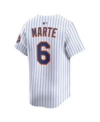 Nike Men's Starling Marte White New York Mets Alternate Limited Player Jersey