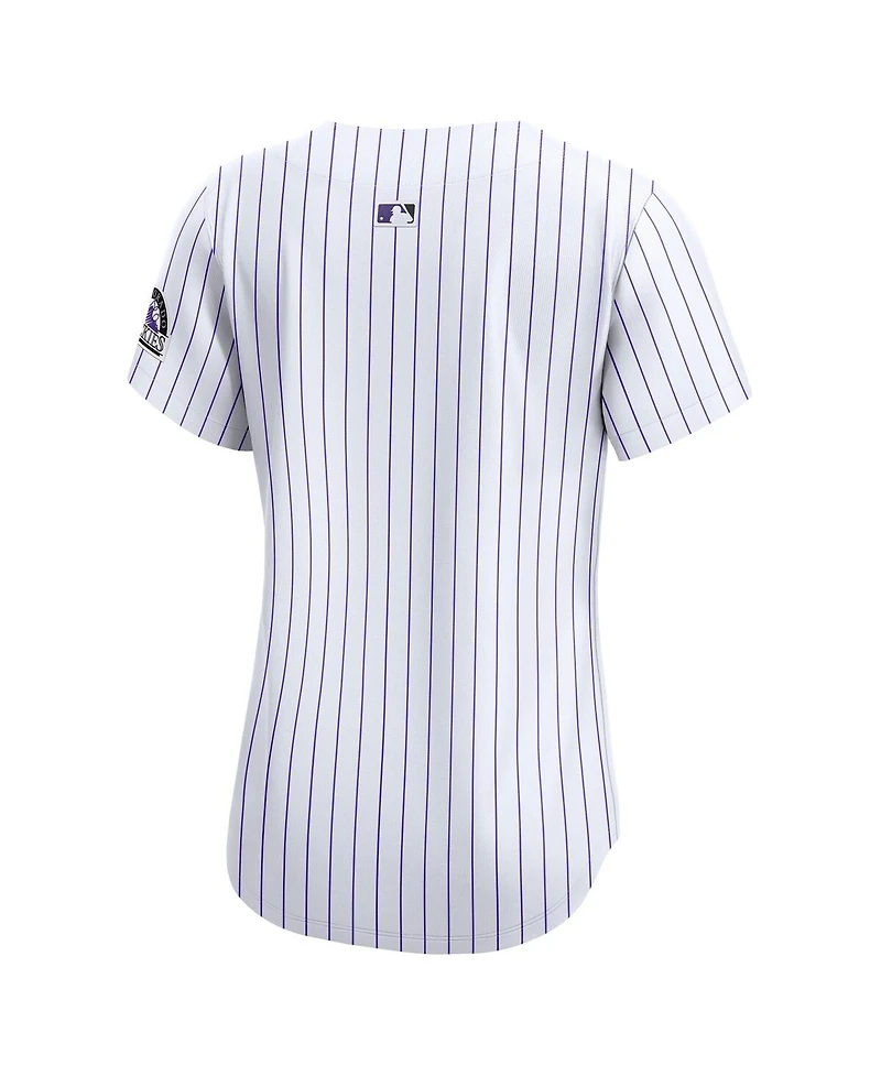 Nike Women's White Colorado Rockies Home Limited Jersey