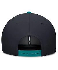 Nike Men's Navy/Aqua Seattle Mariners Pro Performance Snapback Hat