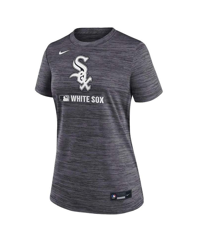 Nike Women's Black Chicago White Sox Authentic Collection Velocity Performance T-Shirt