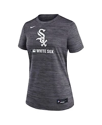 Nike Women's Black Chicago White Sox Authentic Collection Velocity Performance T-Shirt