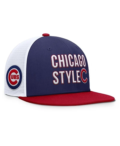Nike Men's Royal/Red Chicago Cubs Pro Trucker Snapback Hat