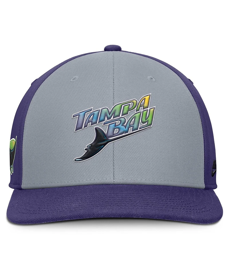Nike Men's /Purple Tampa Bay Rays Pro Performance Snapback Hat
