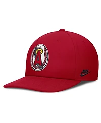 Nike Men's Red California Angels Pro Performance Snapback Hat