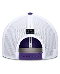 Nike Men's Purple Lsu Tigers 2025 Dugout Coaches Rise Performance Trucker Adjustable Hat