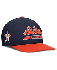 Nike Men's Navy/Orange Houston Astros Pro Performance Snapback Hat