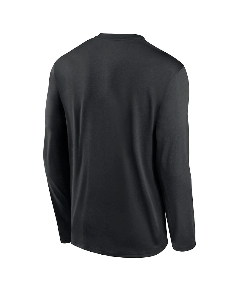 Nike Men's Black Usc Trojans Primetime Alternate Logo Legend Long Sleeve T-Shirt