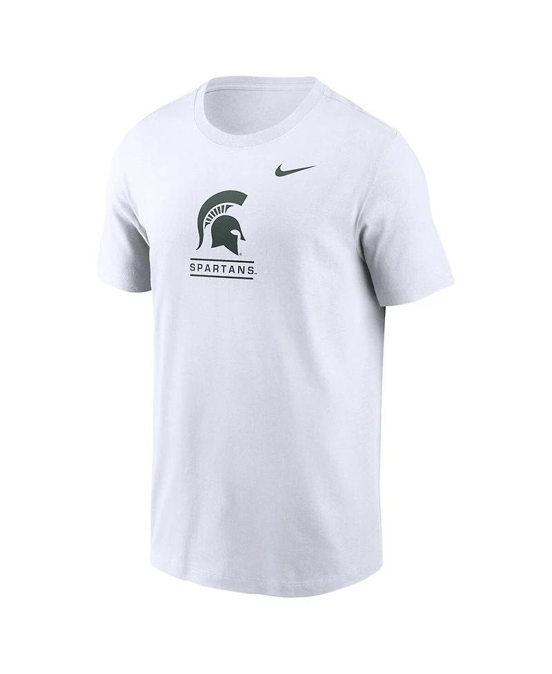 Nike Men's White Michigan State Spartans T-Shirt