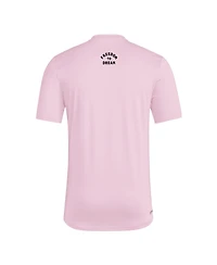 Adidas Men's Pink Inter Miami Cf 2025 Jersey Hook Aeroready T-Shirt