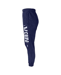 Nike Men's Navy Nba All-World Hoops Club Washed Jogger Pants
