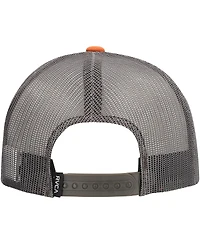 Rvca Men's Orange/Gray Va All The Way Trucker Adjustable Hat