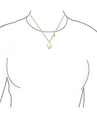 Bling Jewelry Delicate Simple Minimalist Amulet Talisman Hamsa Hand Of God Fatima Pendant Necklace Gold Plated .925 Sterling Silver