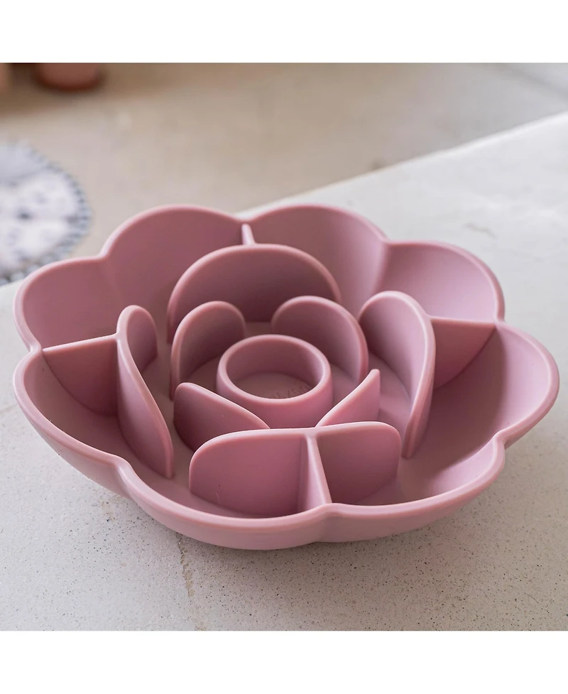 Flower Slow Feeder: Blush Pink