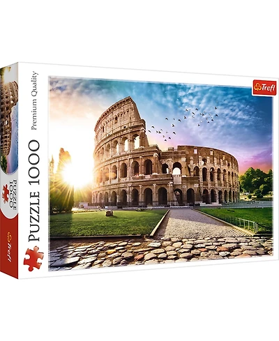 Trefl Red 1000 Piece Puzzle - Sun-drenched Colosseum