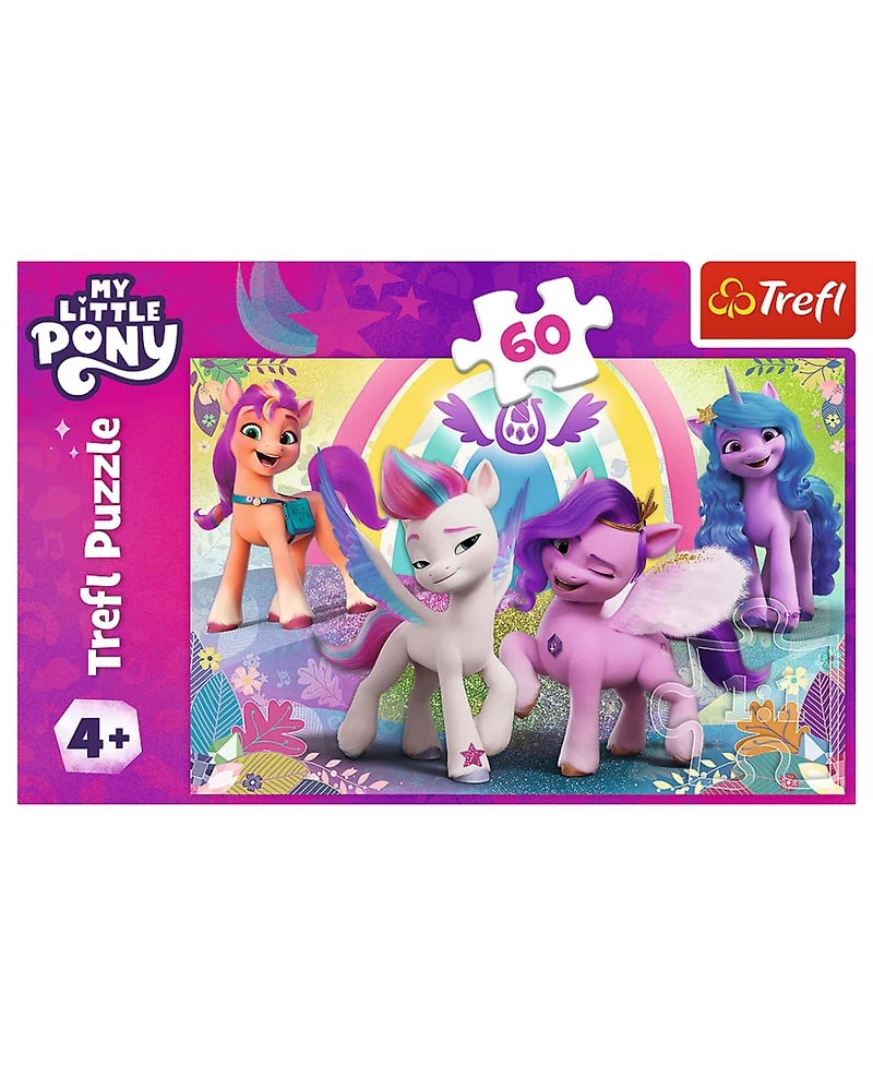 Trefl Red 60 Piece Puzzle - My Little Pony - In the World of Friendship