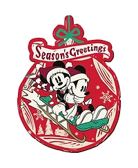 Trefl Wood Craft 160 Piece Wooden Puzzle - Disney's Christmas Mickey Mouse