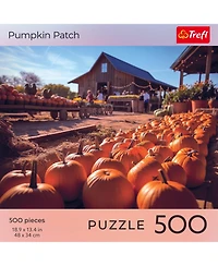 Trefl Red 500 Piece Puzzle - Halloween - Pumpkin Patch