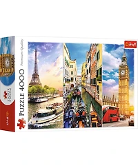 Trefl Red 4000 Piece Puzzle - Trip around Europe