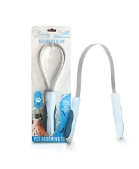 Ocean Plastic by Pt Blue Pet Deshedding Blade, Eco-Friendly Grooming Tool for Dogs and Cats