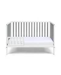 Versatile 3-in-1 Convertible Crib in Solid and Manufactured Wood