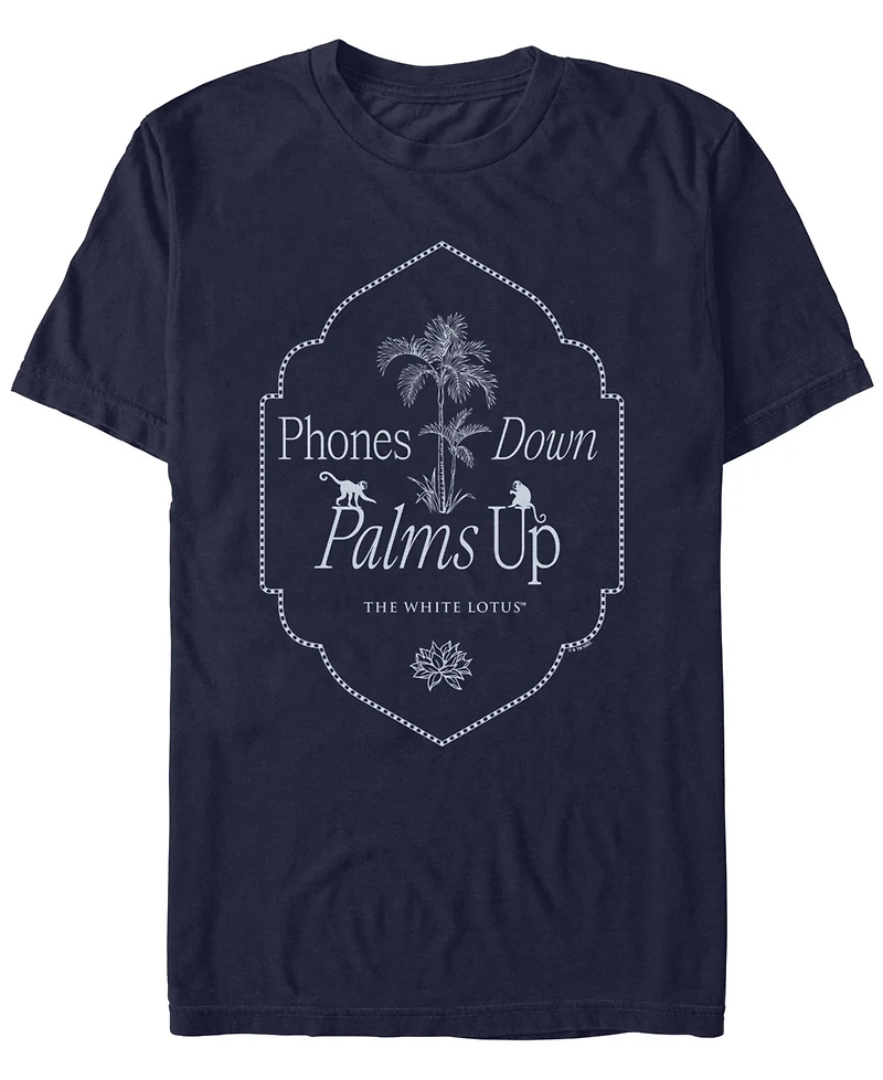 Fifth Sun Men's Phones Down Palms Up Short Sleeve T-Shirt