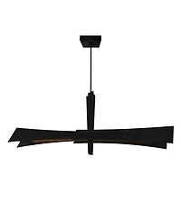 Cwi Lighting 27" Metal Solara Integrated Led Chandelier