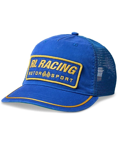 Polo Ralph Lauren Men's Racing-Patch Twill Trucker Cap